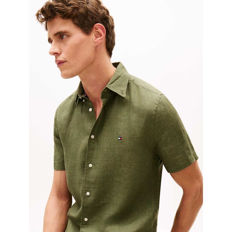 Tommy Hilfiger Pigment Dyed Linen Shirt image number 2